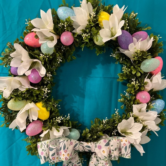 Light up Easter Wreath